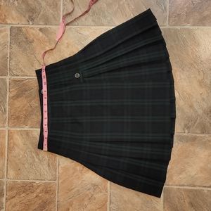 Flynn O'Hara uniform skirt blackwatch plaid 10x